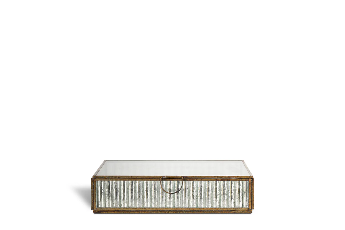 Malita Jewellery Box - Antique Brass - Image 7
