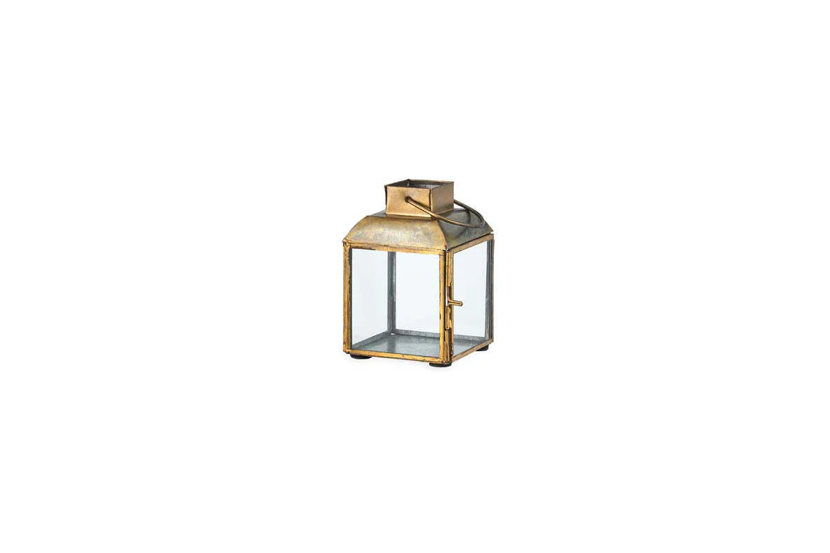 Maro Brass Lantern - Small - Image 6