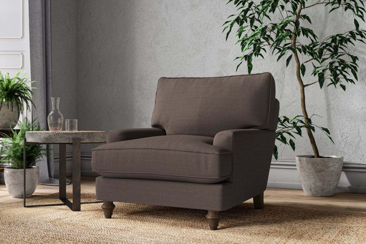 Marri Armchair - Recycled Cotton Mocha - Image 2
