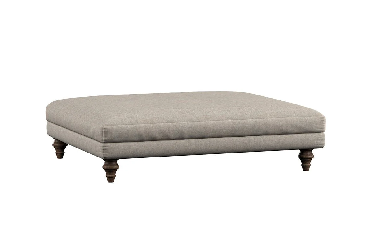 Marri Grand Footstool - Brera Linen Natural - Image 4