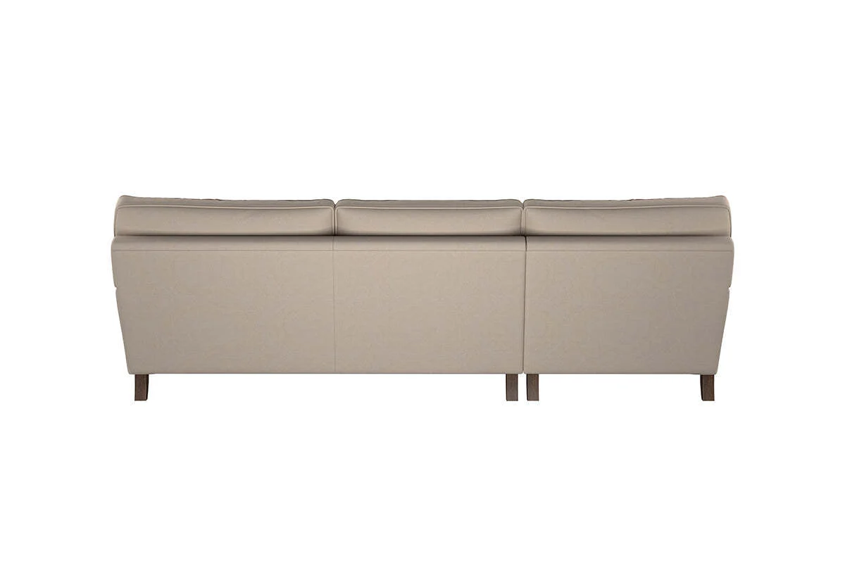 Marri Grand Left Hand Chaise Sofa - Recycled Cotton Navy - Image 5