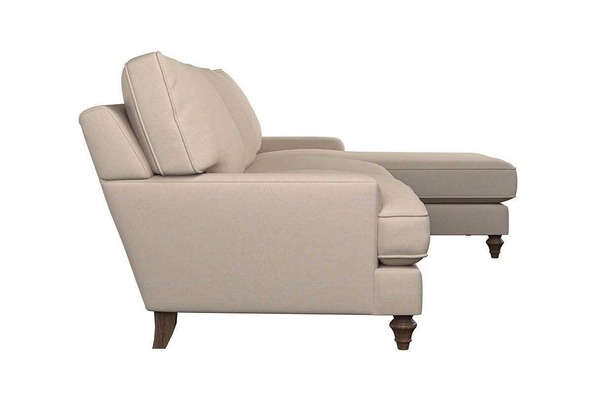 Marri Grand Right Hand Chaise Sofa - Recycled Cotton Thunder - Image 4