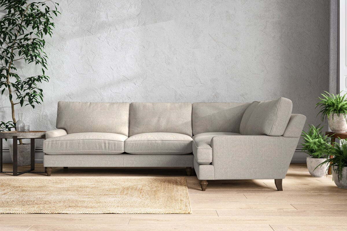 Marri Grand Right Hand Corner Sofa - Brera Linen Natural - Image 2
