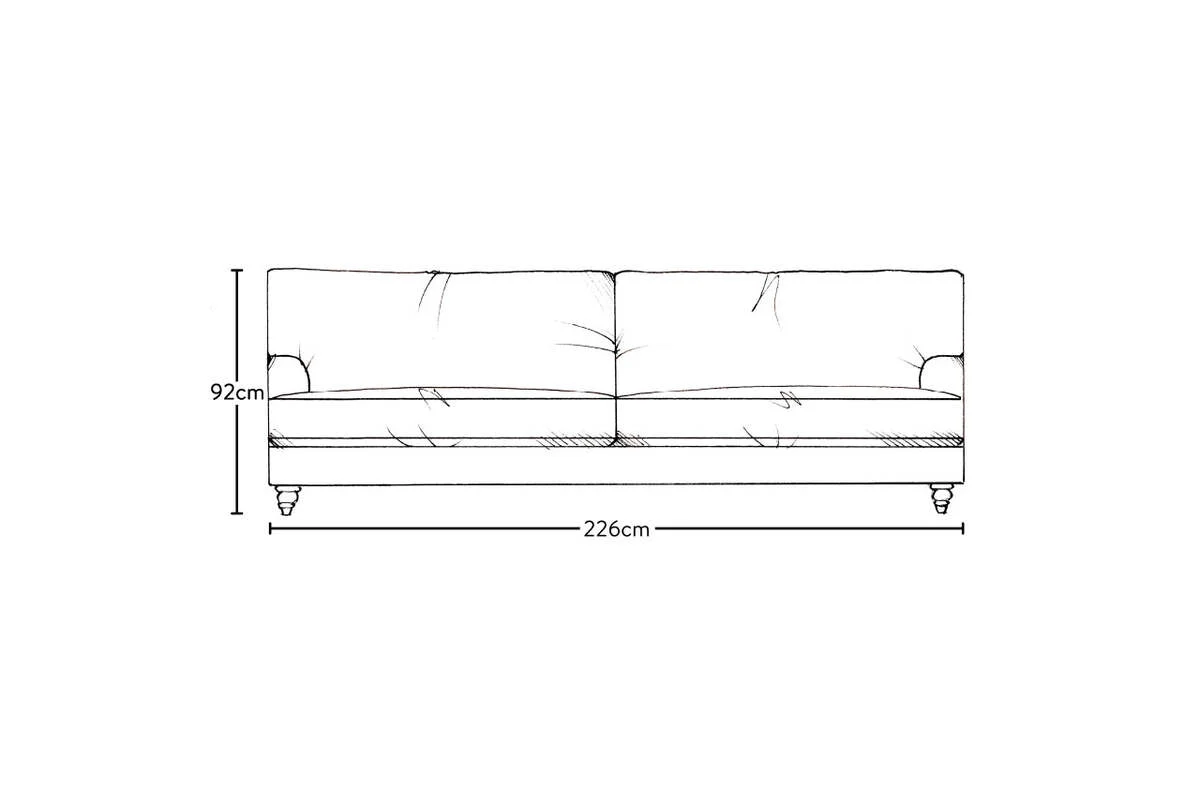 Marri Grand Sofa - Recycled Cotton Lavender - Image 6