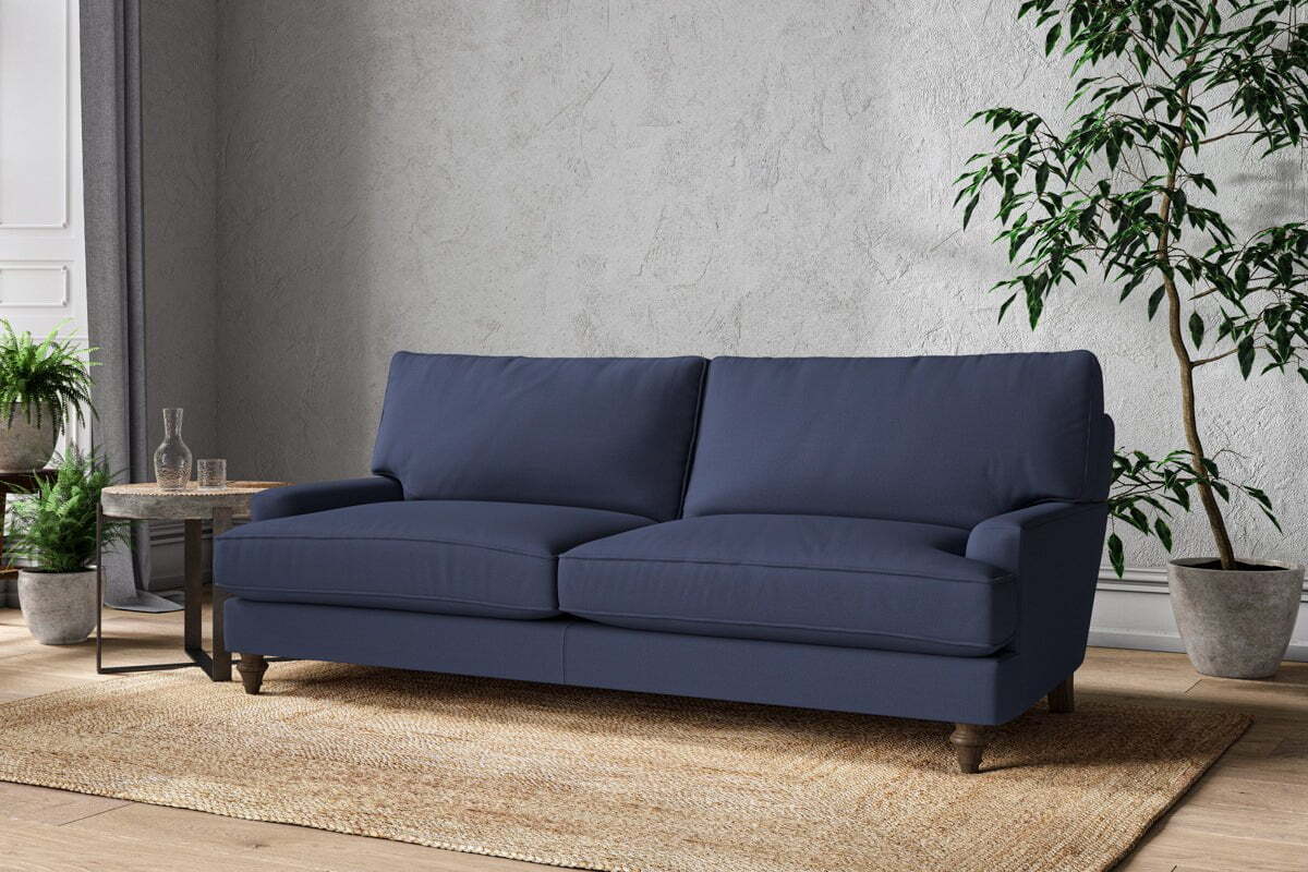 Marri Grand Sofa - Recycled Cotton Navy - Image 2