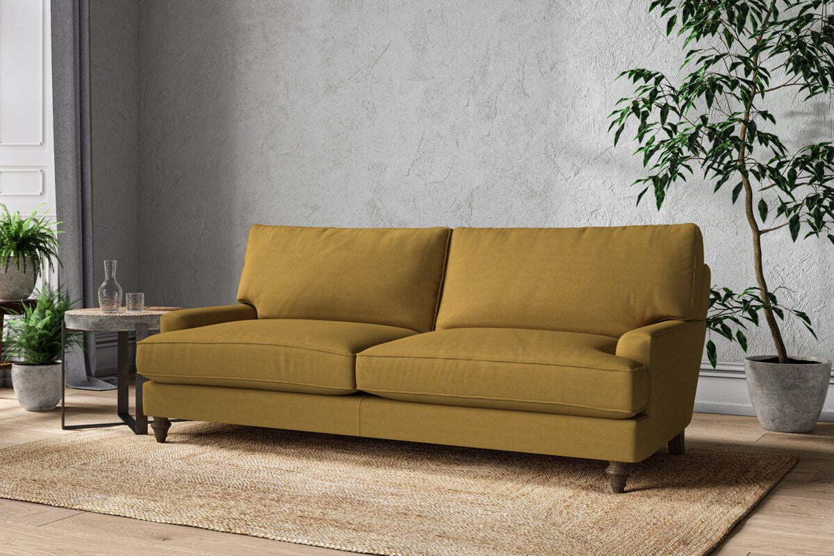 Marri Grand Sofa - Recycled Cotton Ochre - Image 2