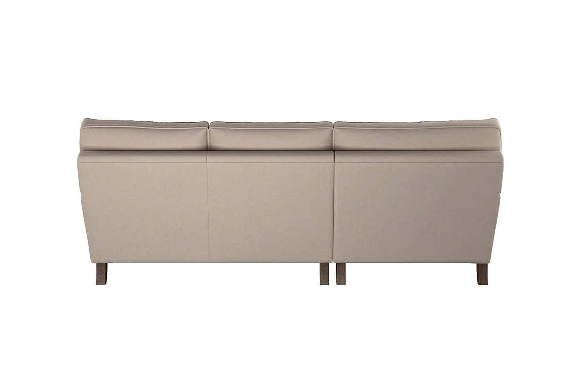 Marri Large Left Hand Chaise Sofa - Recycled Cotton Airforce - Image 5