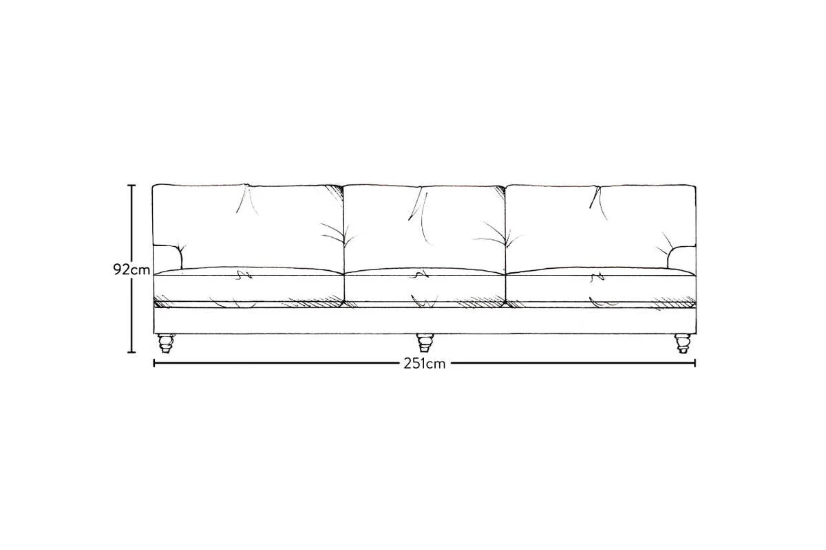 Marri Super Grand Sofa - Brera Linen Chestnut - Image 6