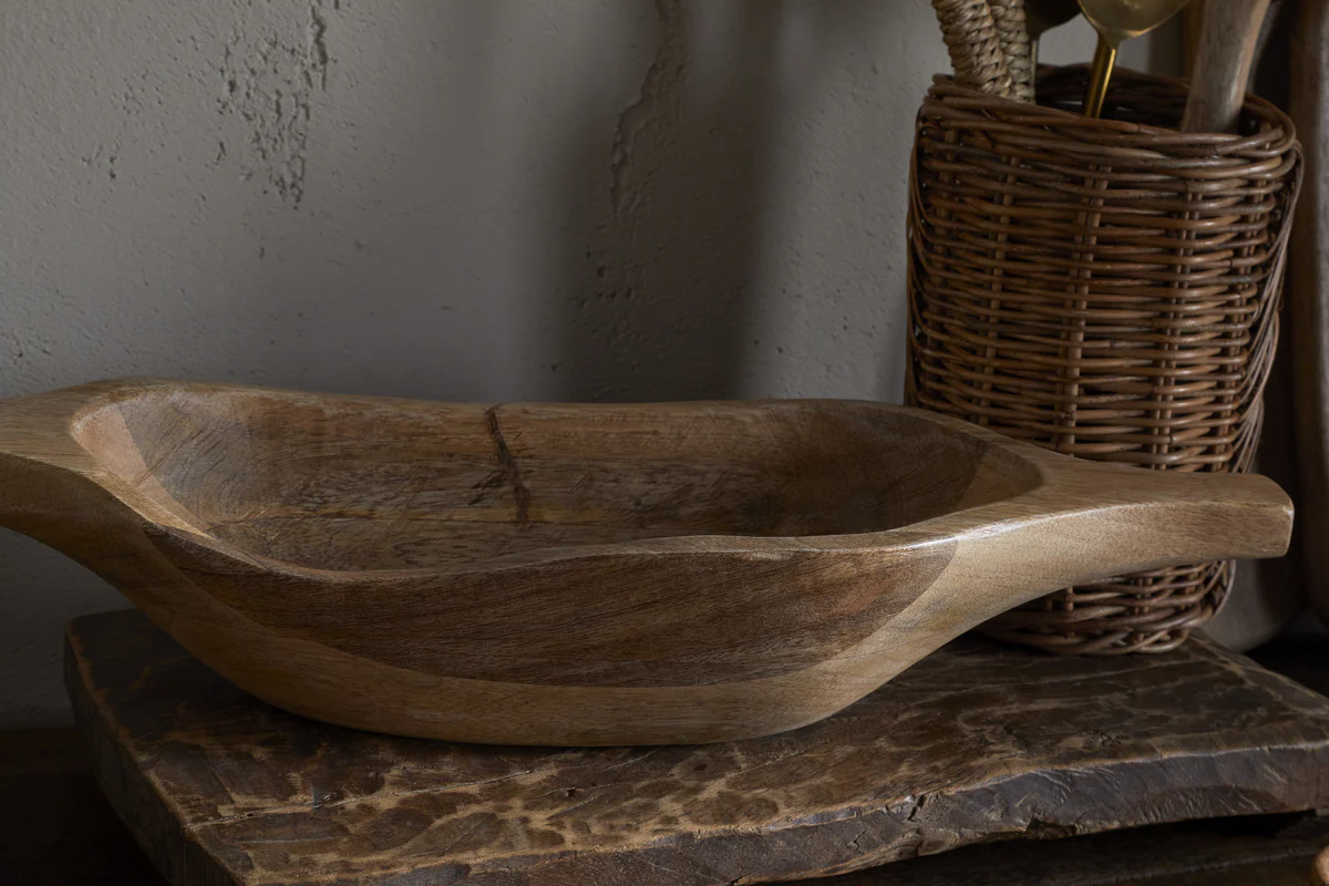 Naashta Handled Serving Bowl - Natural - Image 9