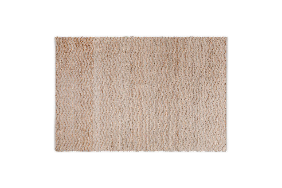 Nabami Chevron Jute Rug - Natural - Image 6