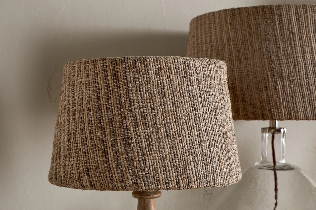Nadee Banana Leaf Lampshade - Natural - Image 3