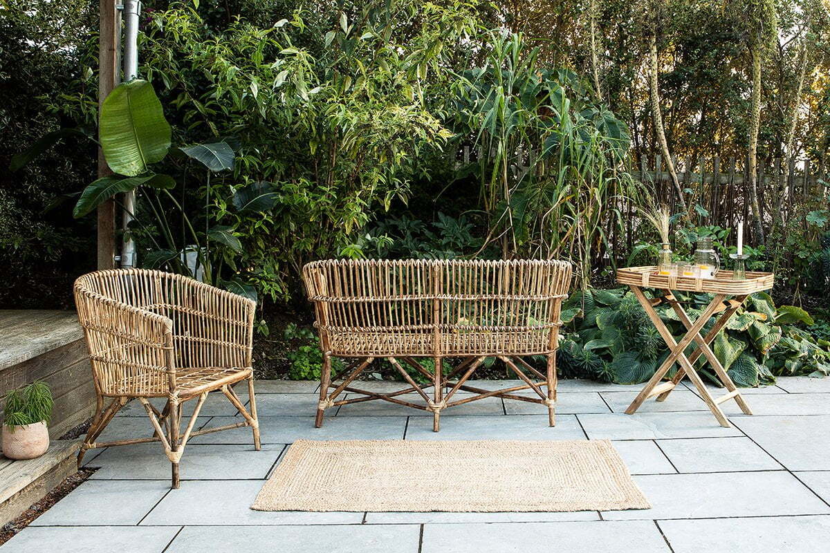 Nesari Rattan Sofa - Image 7
