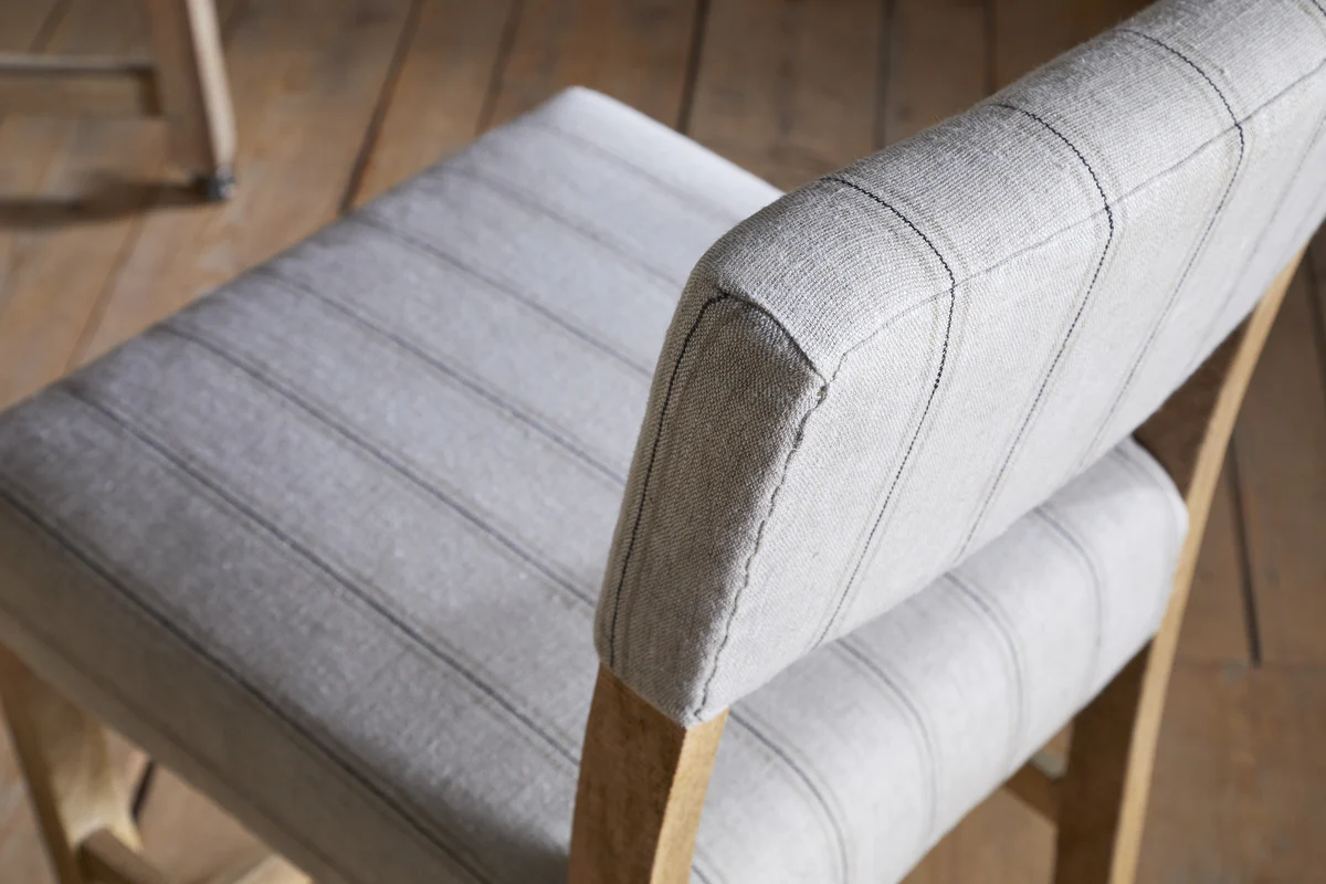 Nidhi Linen Upholstered Counter Chair - Natural - Image 5