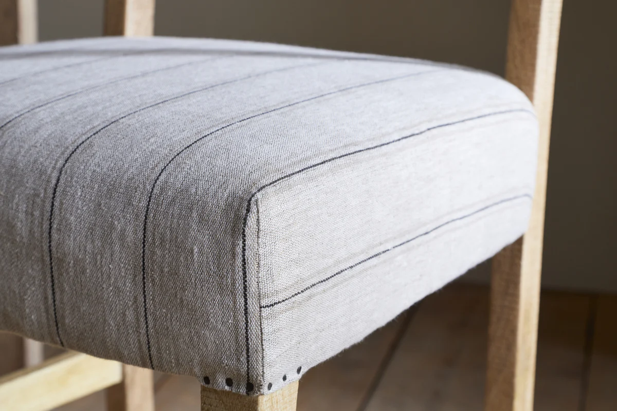 Nidhi Linen Upholstered Counter Chair - Natural - Image 6