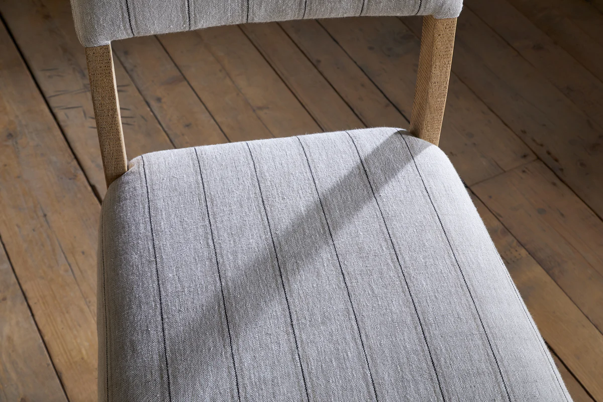 Nidhi Linen Upholstered Counter Chair - Natural - Image 8
