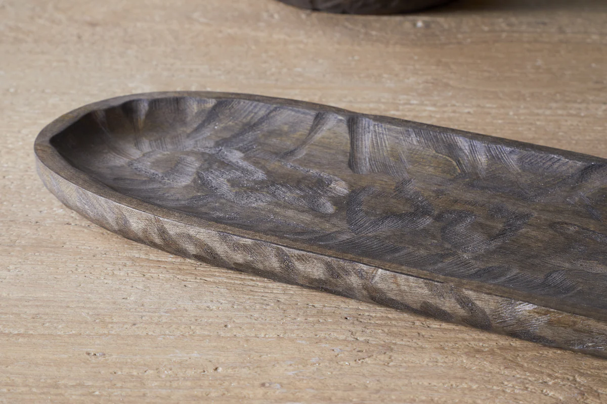 Nyati Serving Platter - Dark Brown - Image 5