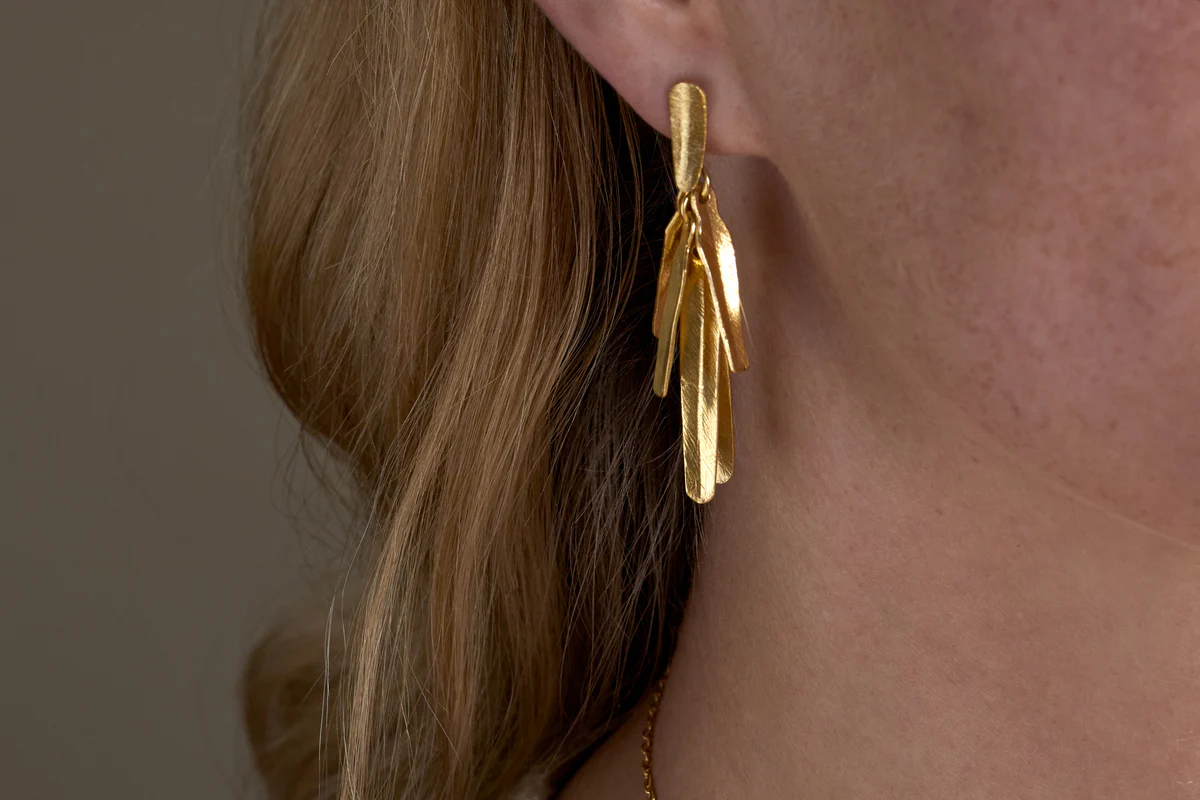 Omuti Earrings - Gold - Image 3