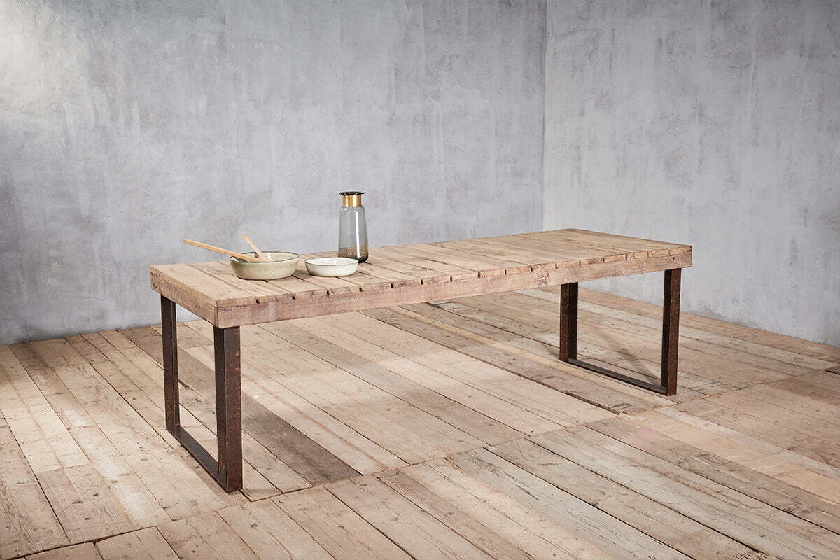 Oso Wooden Dining Table - Image 7
