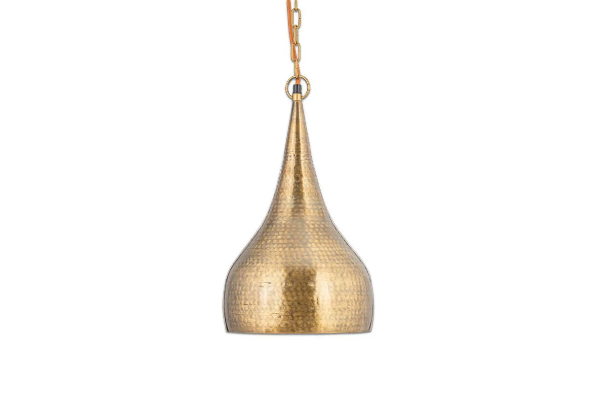 Quinn Hammered Metal Pendant - Small - Image 11