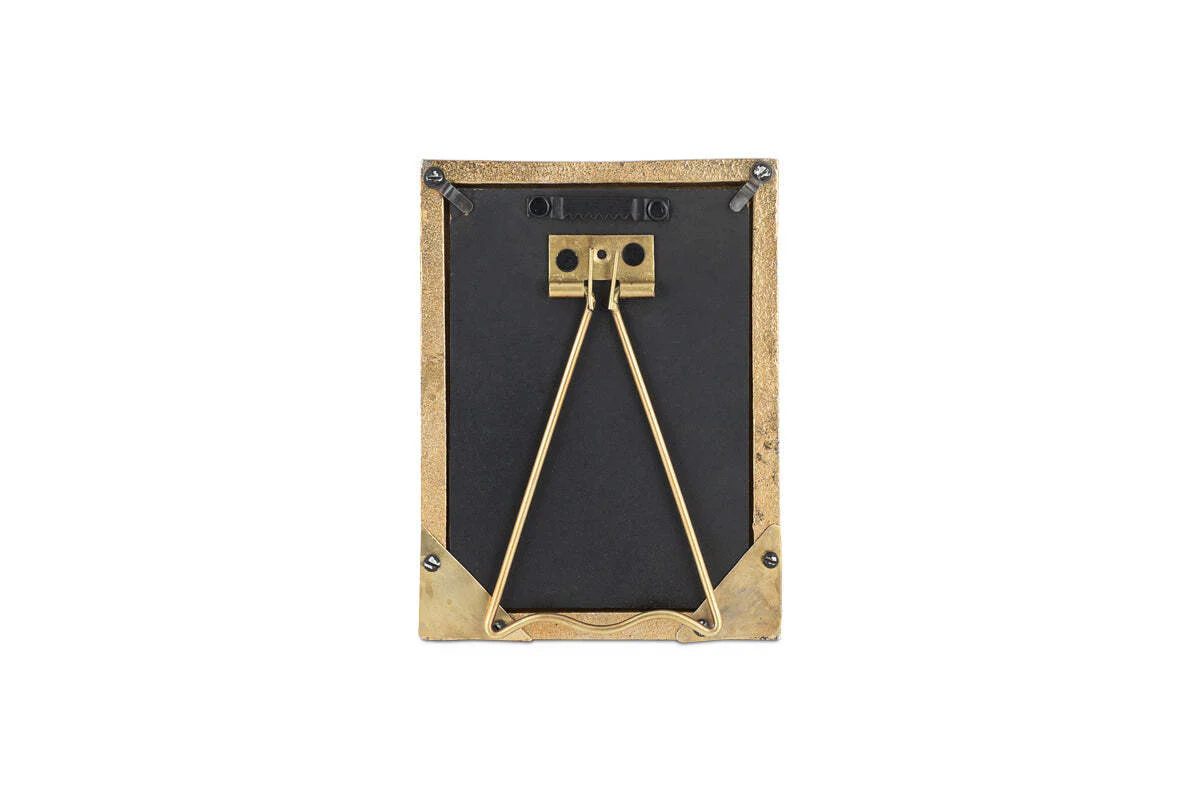 Ranoli Iron Etched Photo Frame - Antique Brass - Image 8