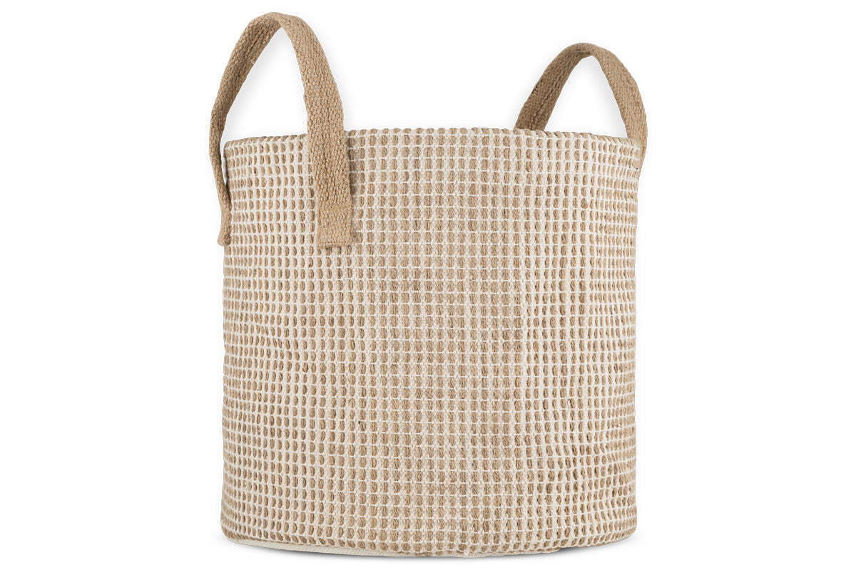 Rohia Basket - Natural & Cream - Image 4