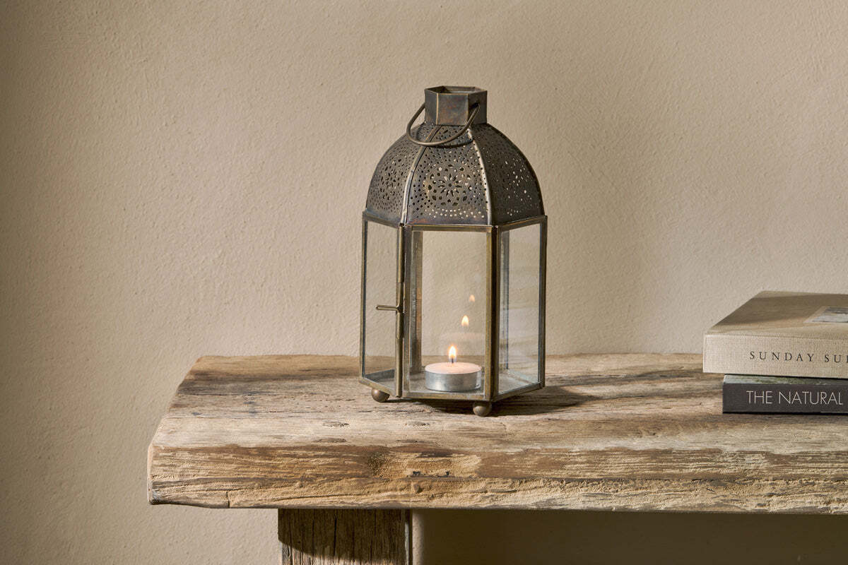 Sabra Lantern - Aged Antique - Image 2