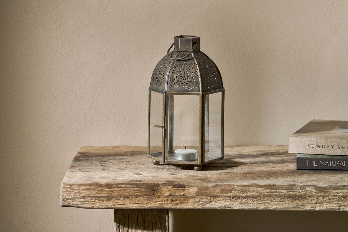 Sabra Lantern - Aged Antique - Image 3