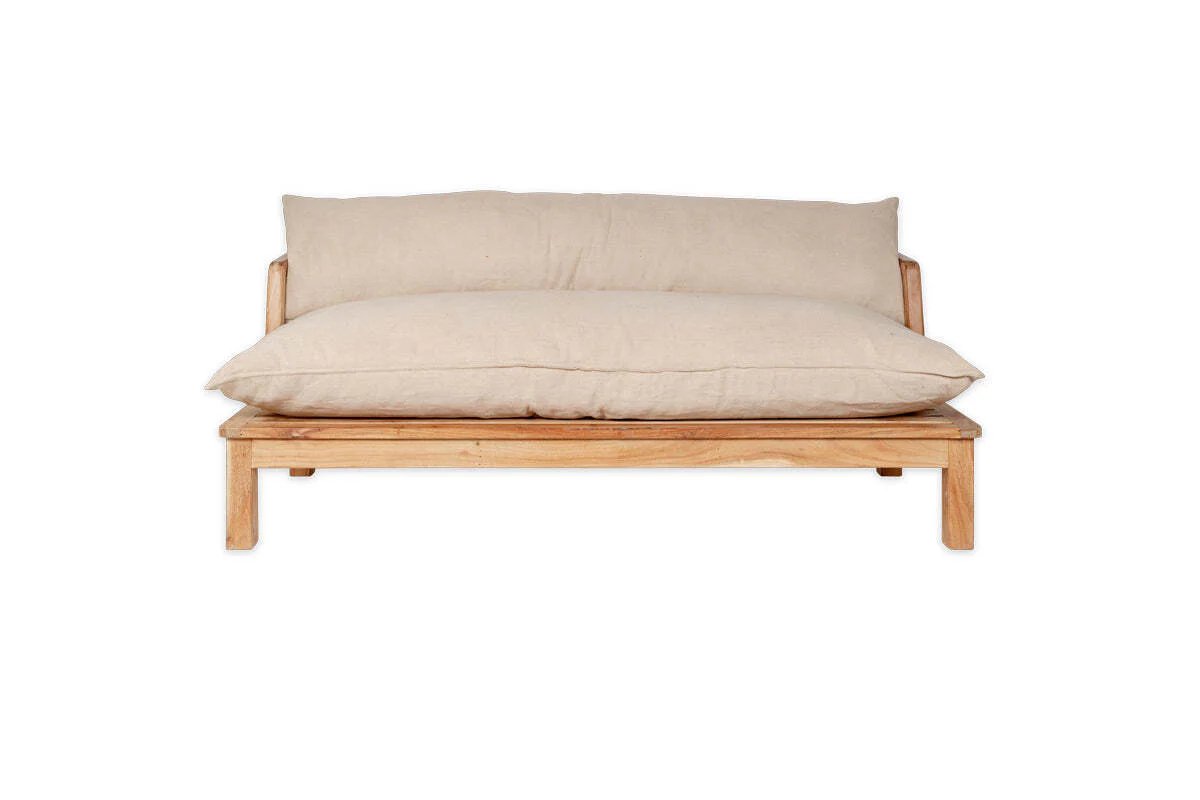 Sadhi Acacia Wood Outdoor Sofa - Image 10