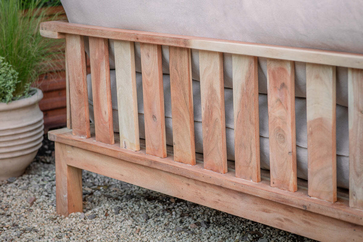Sadhi Acacia Wood Outdoor Sofa - Image 6