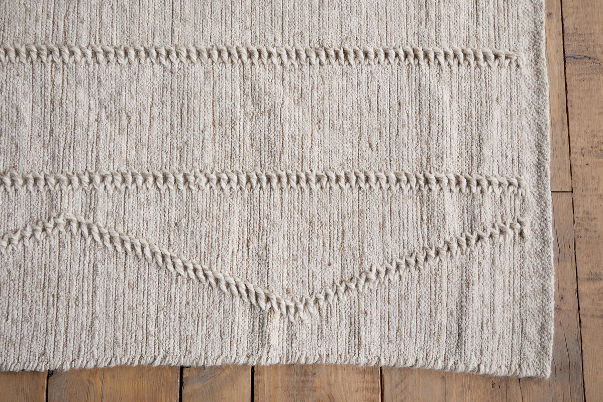 Shanti Wool & Cotton Rug - Natural - Image 6