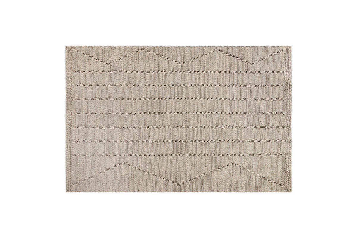 Shanti Wool & Cotton Rug - Natural - Image 8