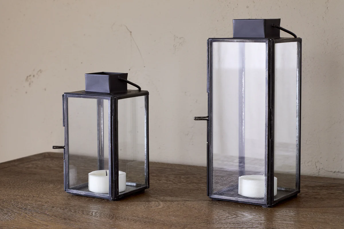 Sia Mini Table Lantern - Black - Image 3