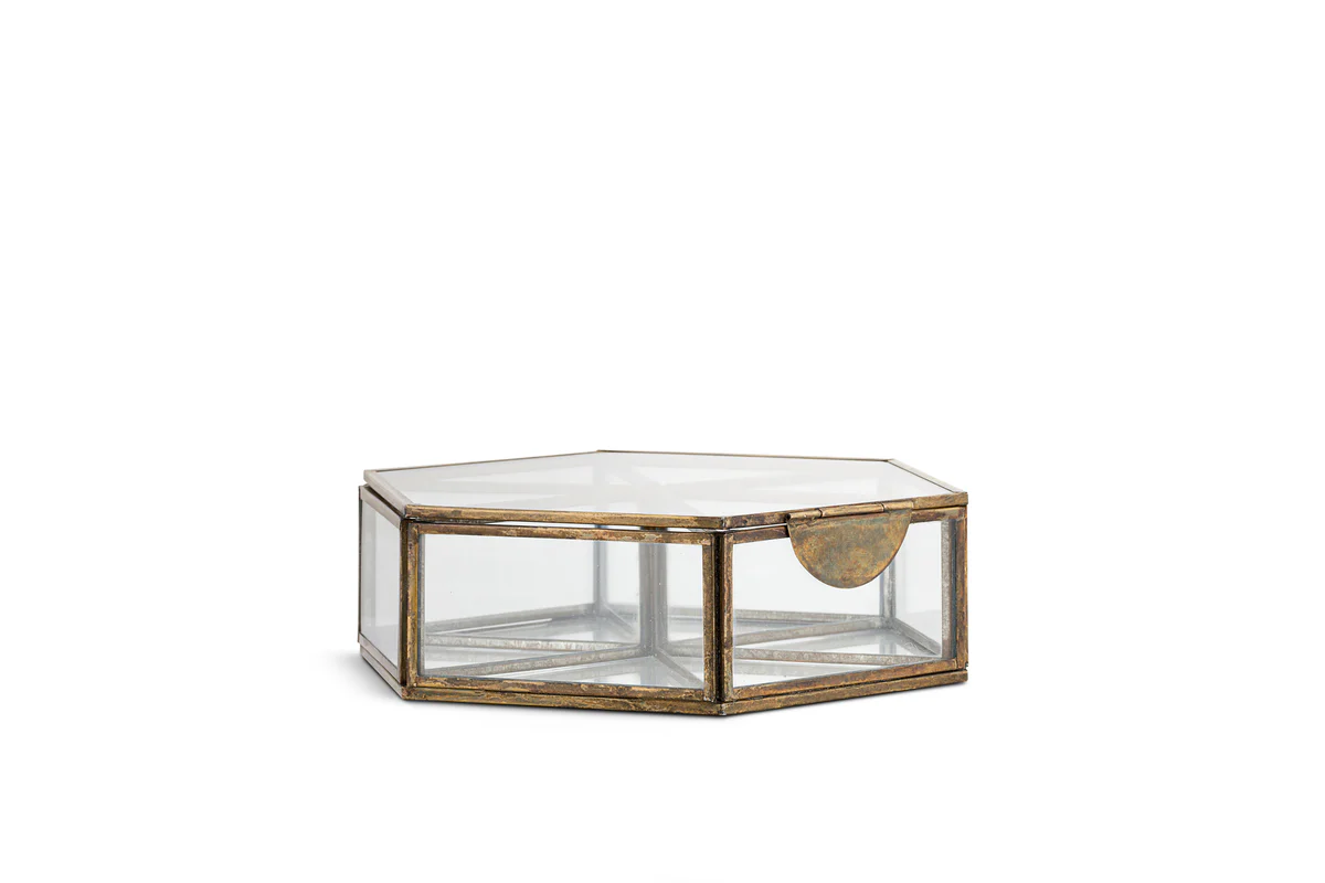 Sitara Jewellery Box - Antique Brass - Image 13