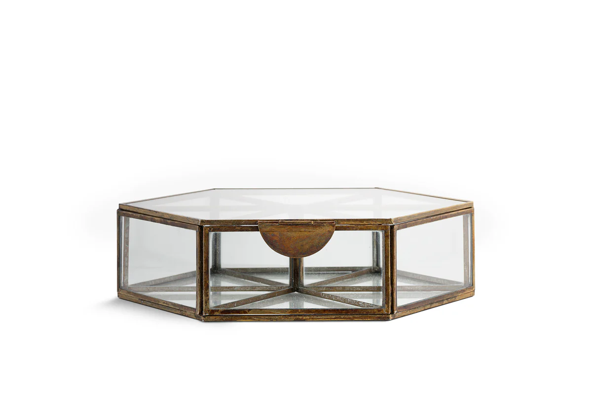 Sitara Jewellery Box - Antique Brass - Image 14