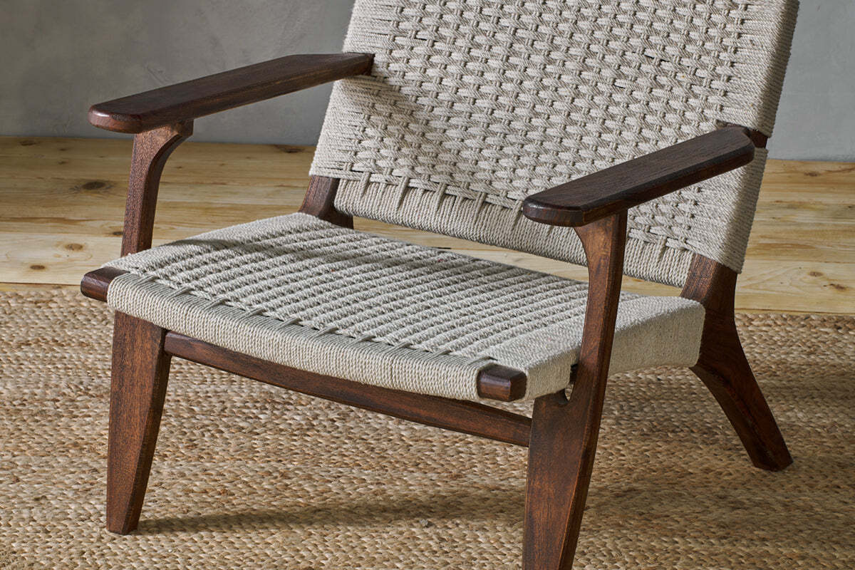Surat Woven Lounger - Natural - Image 3