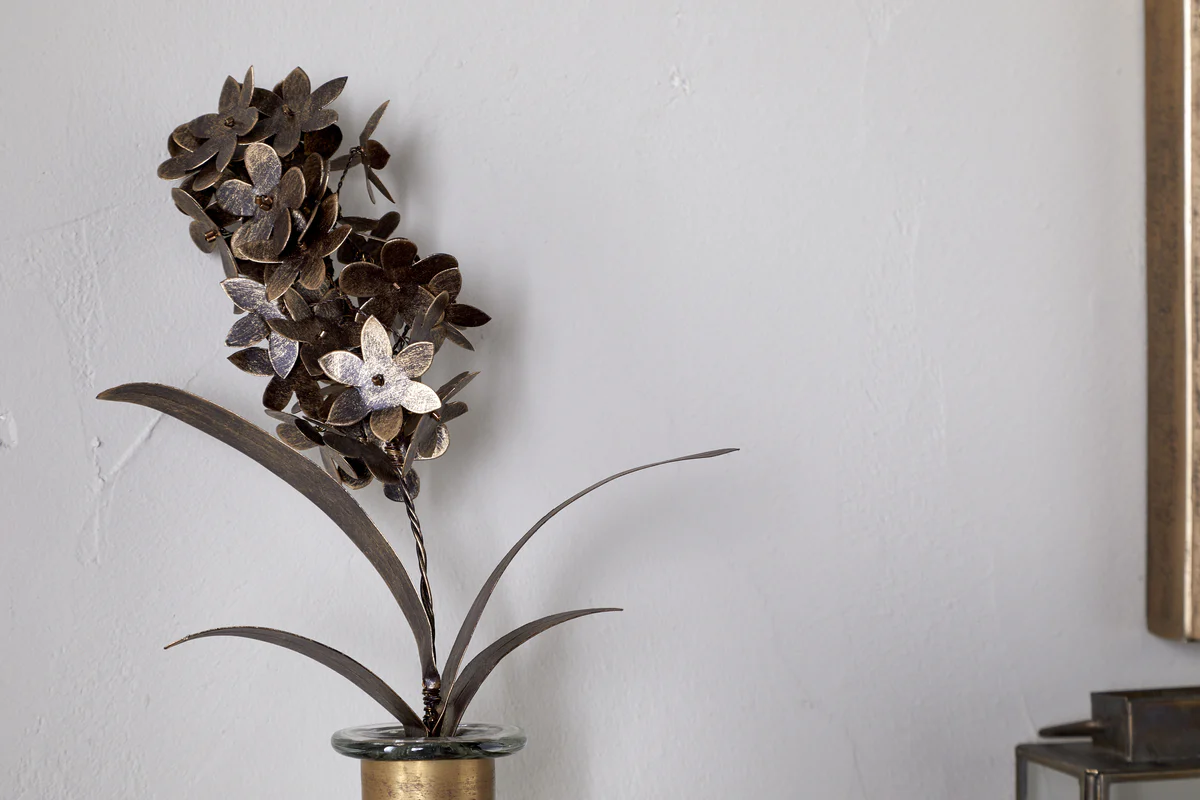 Svara Stem Hyacinth - Antique Brass - Image 2