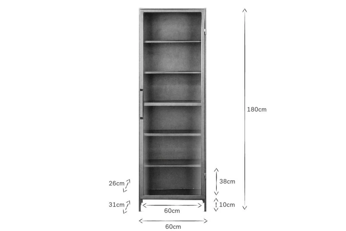 Takua Iron Cabinet - Narrow - Image 7