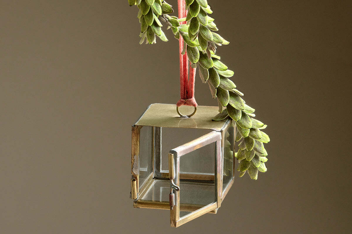 Tiny Kiko Box Decorations (Set of 2) - Antique Brass - Image 3
