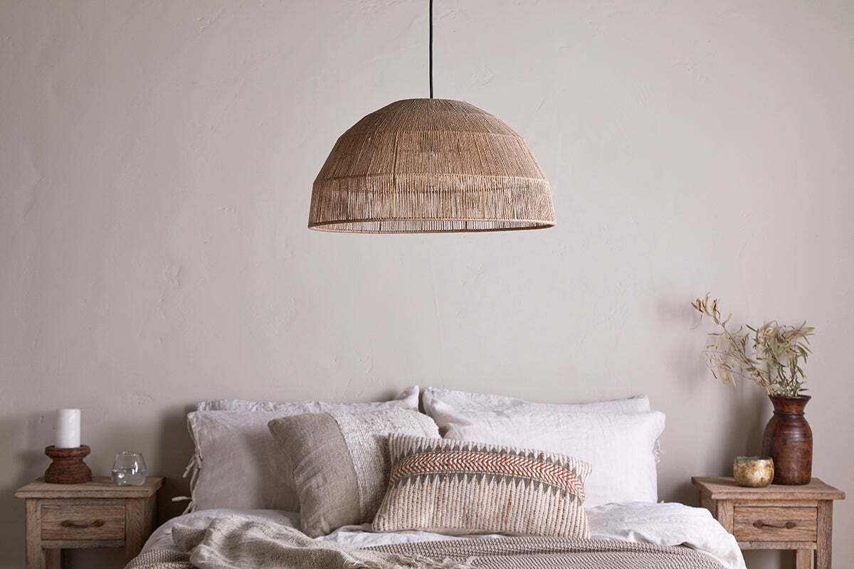 Tivi Natural Jute Lampshade - Natural - Image 2