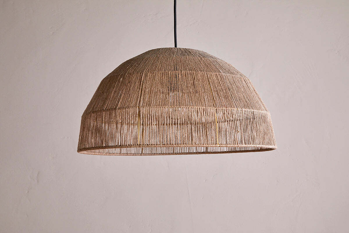 Tivi Natural Jute Lampshade - Natural - Image 4
