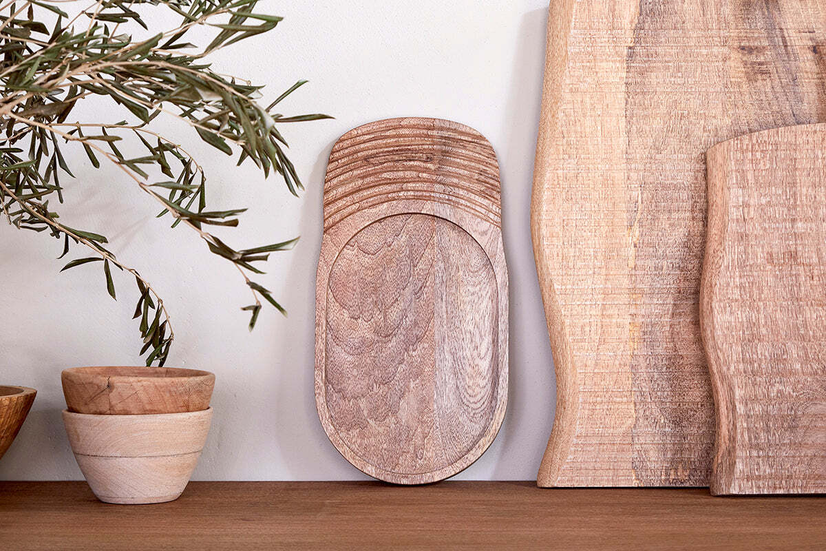 Tivisha Mango Wood Serving Board - Natural - Image 5