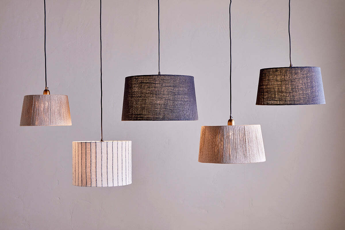 Tiwa Woven Jute Lampshade - Natural - Image 5
