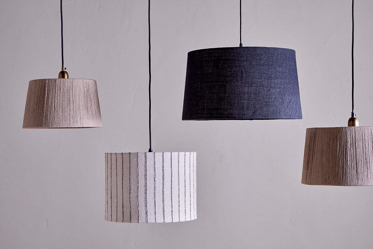 Tiwa Woven Jute Lampshade - Natural - Image 8
