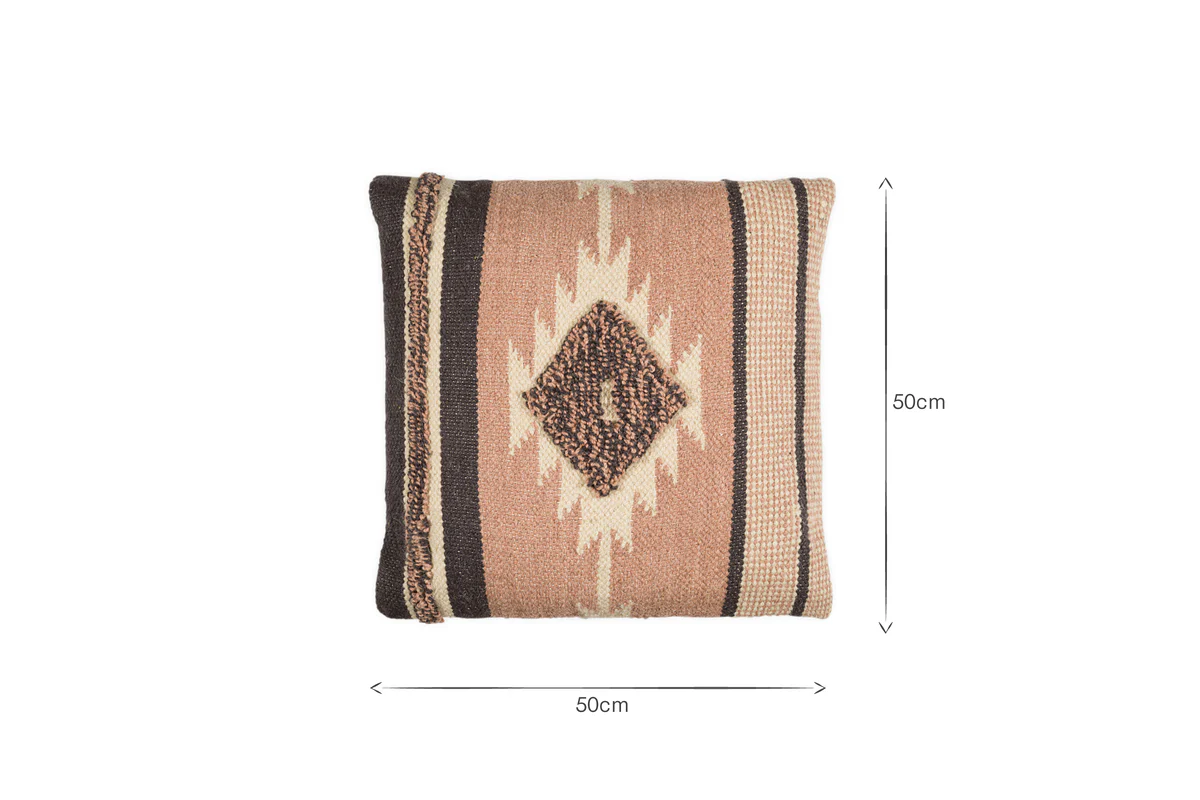 Tussi Mara Cushion Cover - Dusty Pink - Image 3