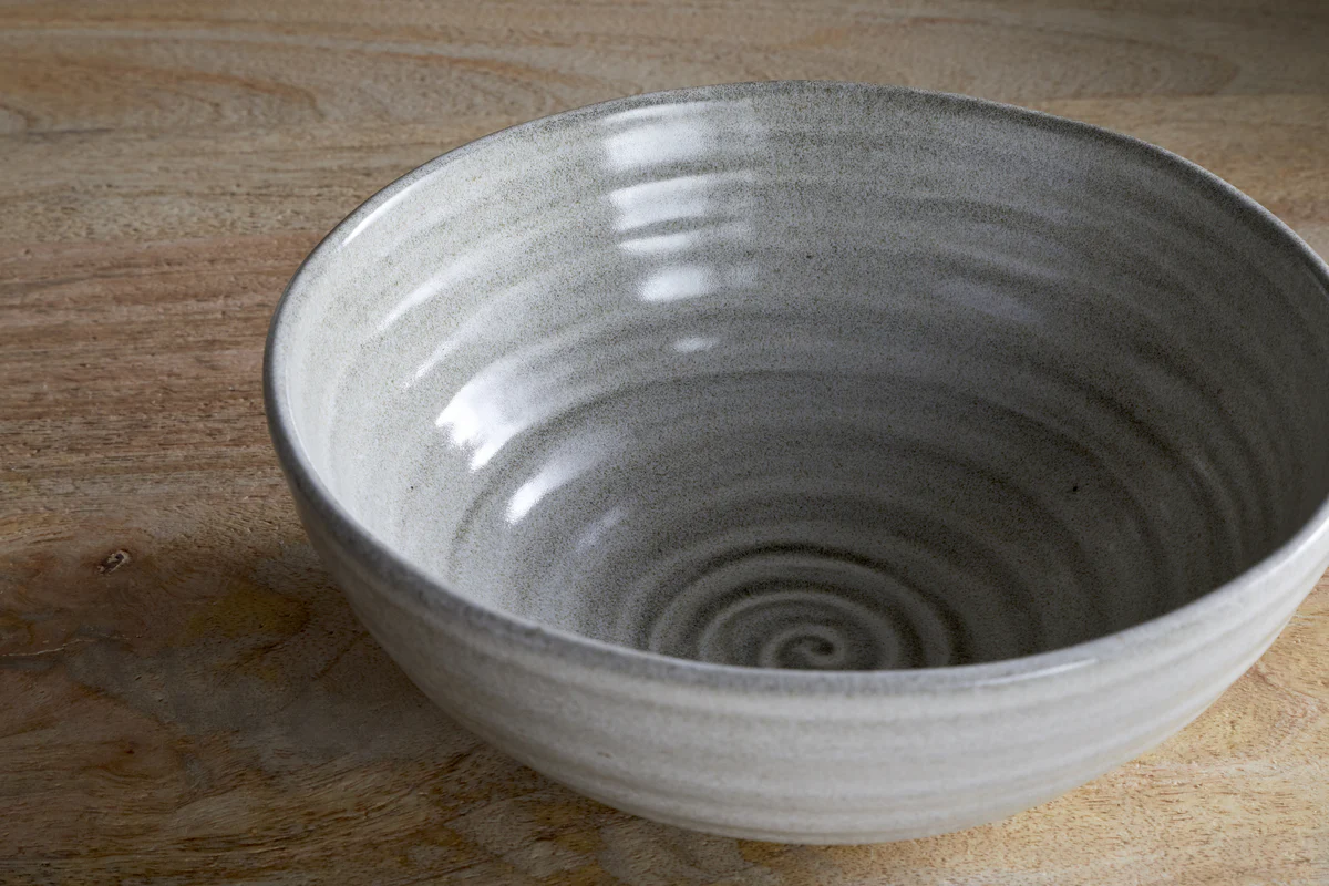 Valinha Earthenware Cereal Bowl - Grey - Image 3