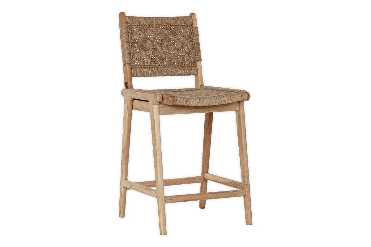 Vinay Woven Counter Chair - Natural - Image 10