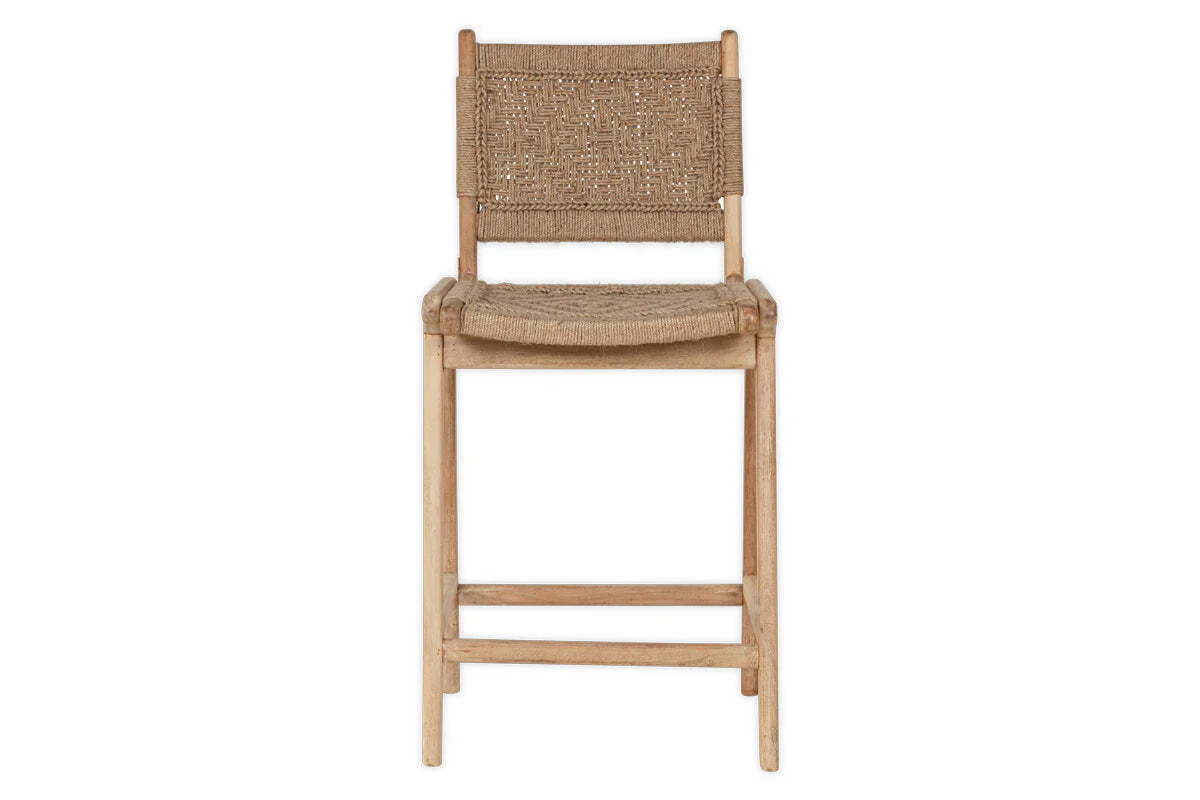 Vinay Woven Counter Chair - Natural - Image 11