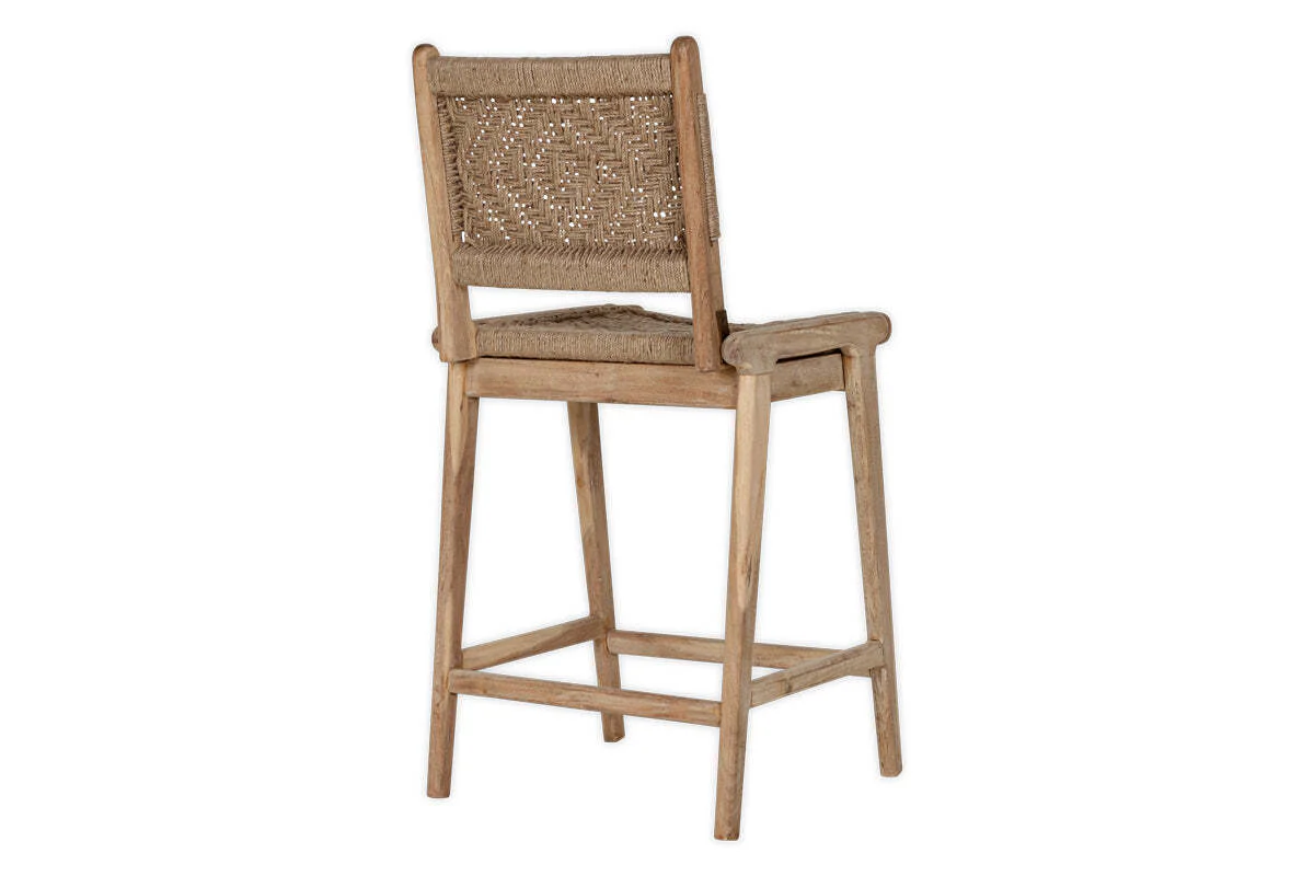 Vinay Woven Counter Chair - Natural - Image 12
