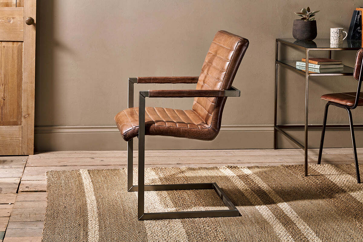 Wamma Leather Desk Chair - Image 5