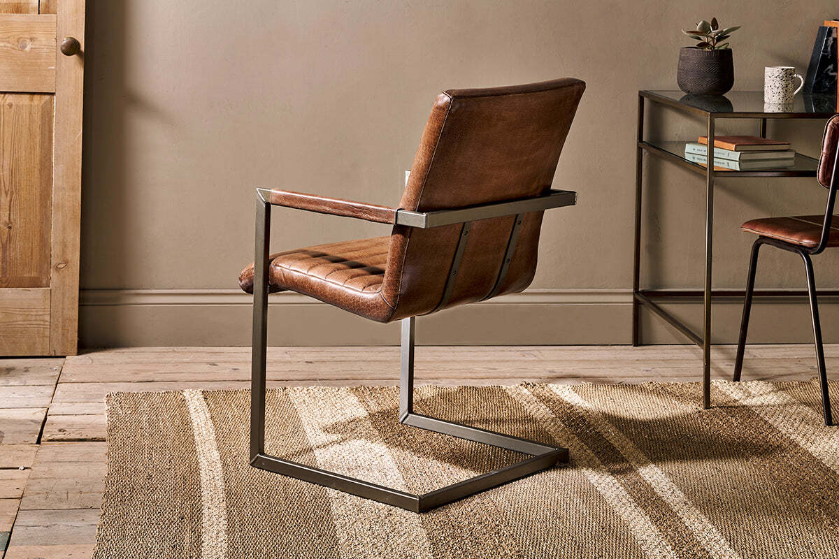 Wamma Leather Desk Chair - Image 6